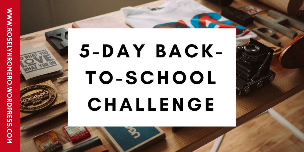 5-Day Back-to-School Challenge